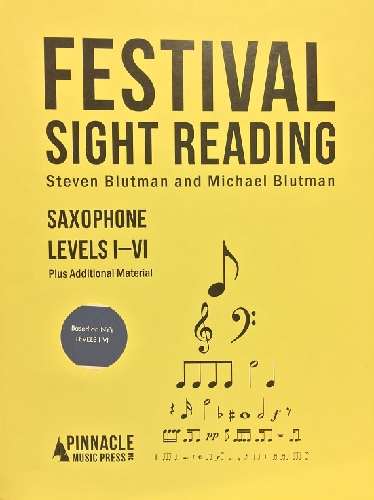 Festival Sight Reading: Saxophone, Student Edition: Levels V-VI - Poppa's Music 