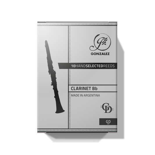Gonzalez Bb Clarinet *NEW* GD Reeds - 10 Per Box - Poppa's Music 