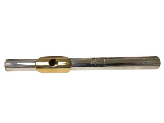 Gemeinhardt Single J1 Silver plated Head Joint with Gold Lip Plate - Poppa's Music 