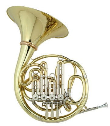 Holton Double French Horn Brass BRANCHES/SILVER Ferrules 200 - Poppa's Music 