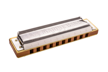 Hohner Harmonica Marine Band 1896 - Key of G - Poppa's Music 