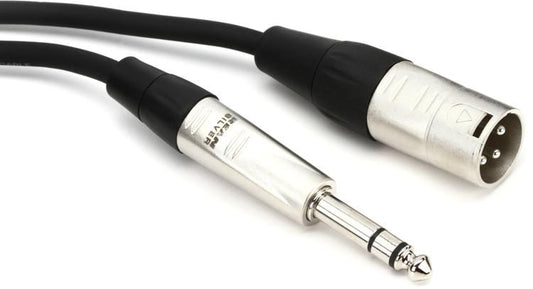 Hosa Pro Audio Cable 1/4 TRS to XLR (M) HXS-005 - Poppa's Music 