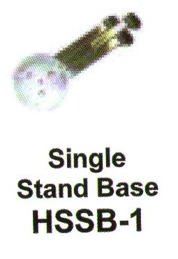Hollywoodwinds Single Stand Base - HSSB-1 - Poppa's Music 