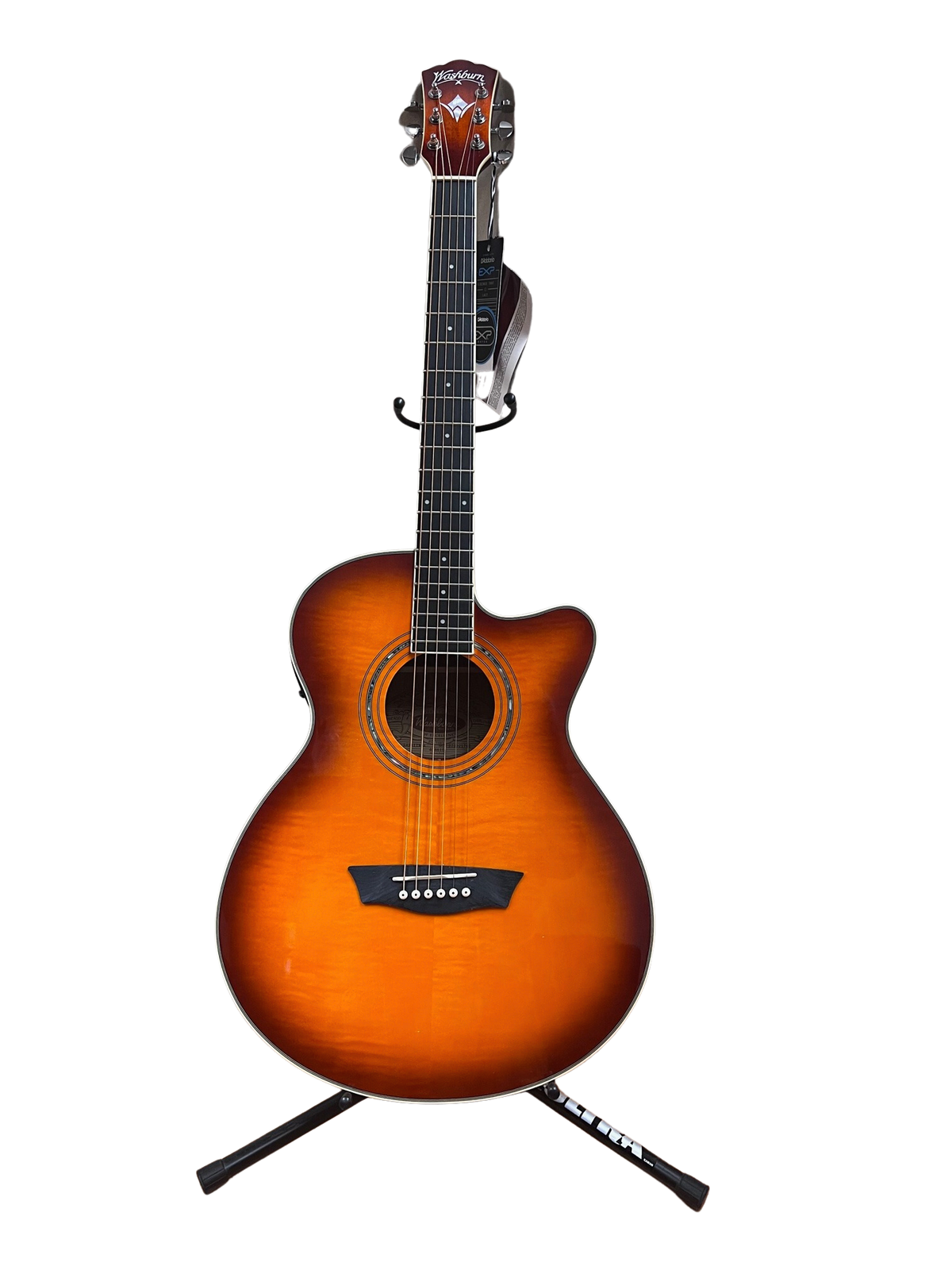 Washburn Festival EA15 Mini Jumbo Cutaway, Acoustic Electric