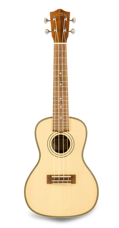 Lanikai Solid Spruce Series Concert Ukulele SPST-C - Poppa's Music 