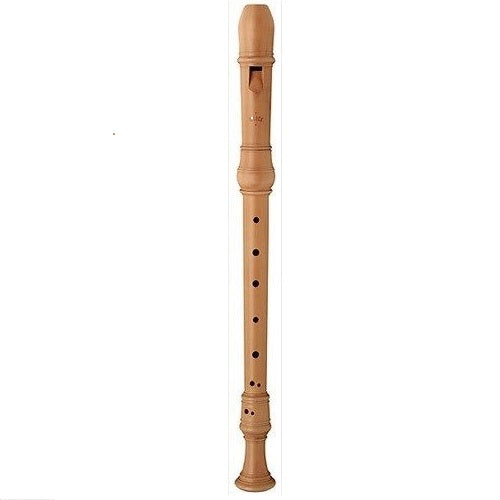 Moeck Rottenburgh Pearwood Curved Windway Alto Recorder W/ Double Holes- 4302 - Poppa's Music 