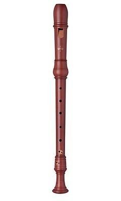 Moeck Rottenburgh Stained Pearwood Alto Recorder W/ Double Holes - 4303 - Poppa's Music 