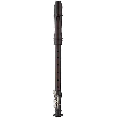 Moeck Ehlert Grenadilla Alto Treble Recorder W/ Double Keys - 5347 - Poppa's Music 