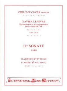 Clarinet Sonata No. 11 in E Minor - Poppa's Music 
