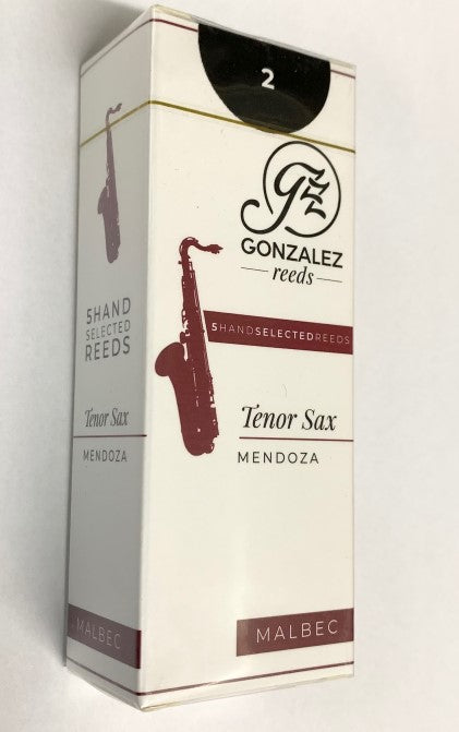 Gonzalez Tenor Sax MALBEC Reeds - 5 Filed Reeds - Poppa's Music 