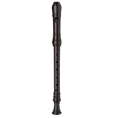 Moeck Steenbergen Grenadilla Soprano Descant Recorder W/ Double Holes - 5218 - Poppa's Music 