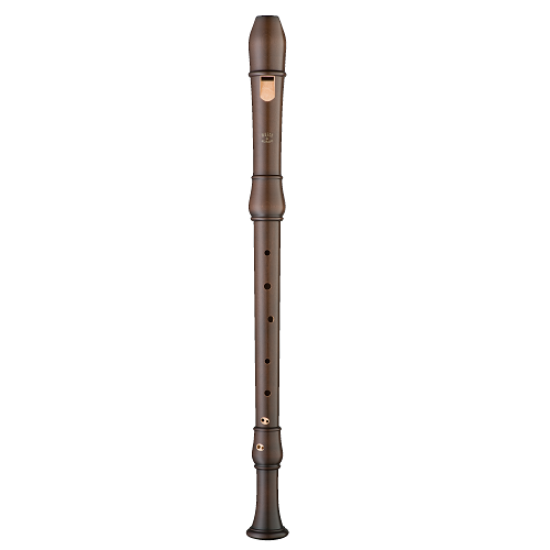 Moeck Flauto Rondo Stained Maple Tenor Recorder W/ Double Holes - 2401 - Poppa's Music 