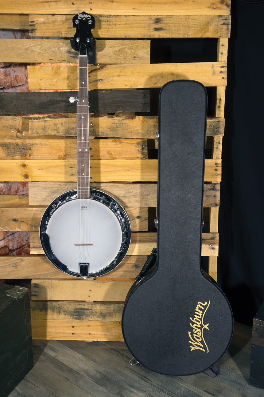 Washburn Americana B11 Five String Banjo - Poppa's Music 