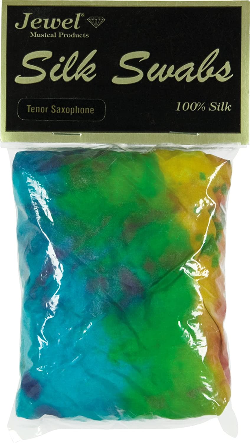 Jewel Tie Dye Tenor Sax Silk Swab - Poppa's Music 