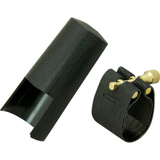 Jewel Fabric Strap Ligature for Hard Rubber Tenor Sax Mouthpieces - Poppa's Music 