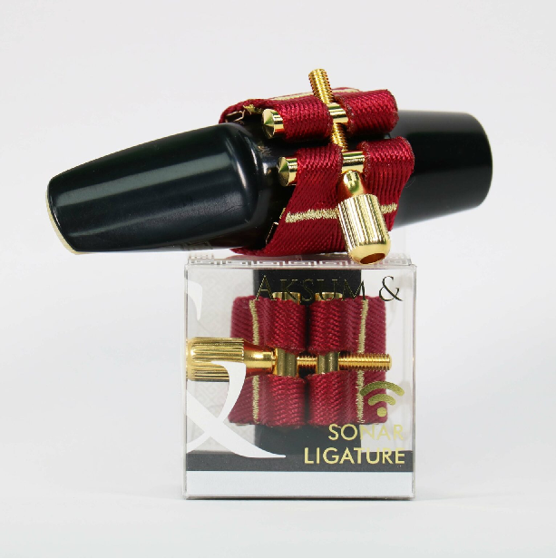 Aksum & Sonar Ligature for Alto Saxophone - Poppa's Music 