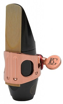 BG France Soprano Sax Ligature Duo Rose Gold -LDS9 - Poppa's Music 