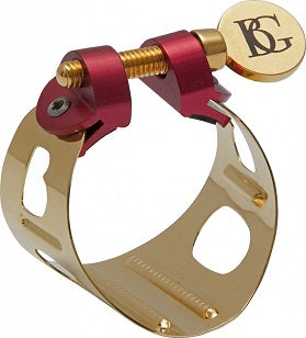 BG France Soprano Sax Ligature Duo Gold Plated -LDS1 - Poppa's Music 