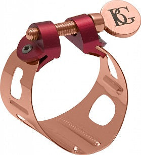 BG France Soprano Sax Ligature Duo Rose Gold -LDS9 - Poppa's Music 