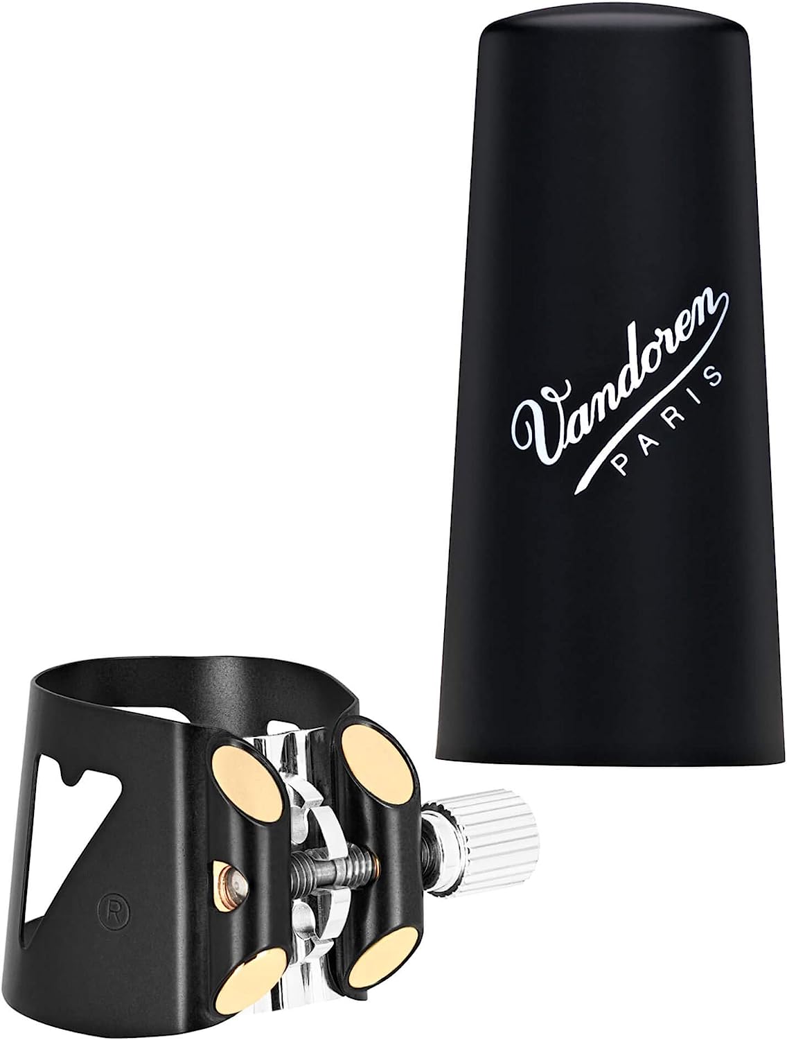 Vandoren Bb Clarinet Black Optimum Ligature - LC01BP - Poppa's Music 