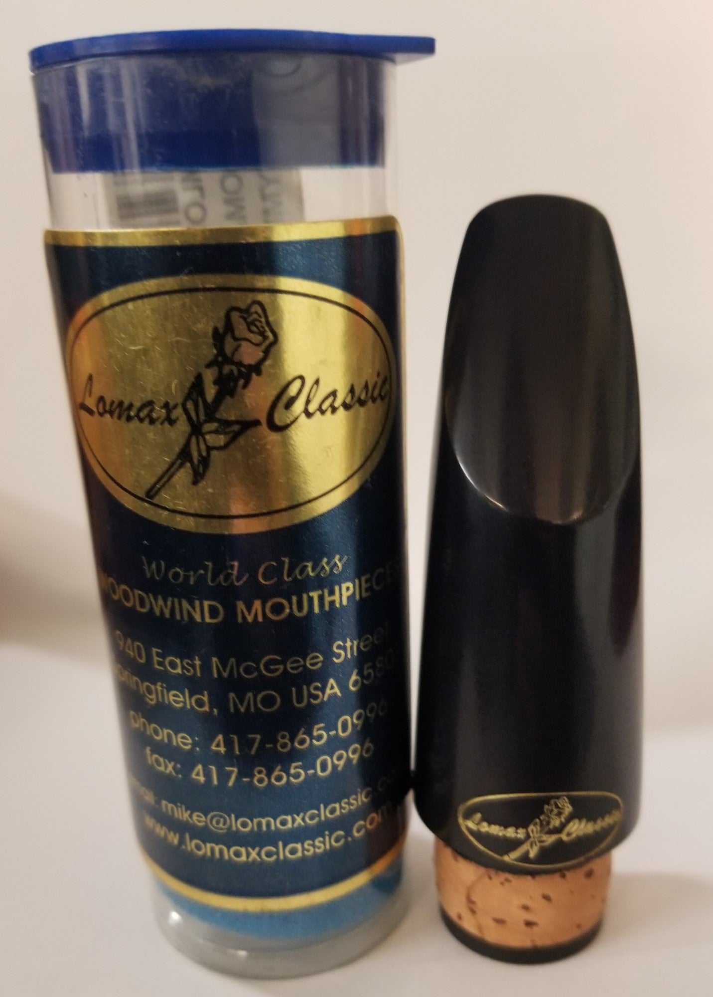 Lomax Bb Clarinet Symphonie Elite Mouthpiece - Poppa's Music 