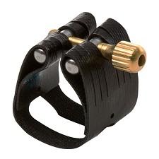 Rovner Dark or Light Soprano Sax Ligature & Cap for Hard Rubber Mouthpieces - B-Stock - Premium Soprano Saxophone Ligature from Rovner - Just $17.95! Shop now at Poppa's Music