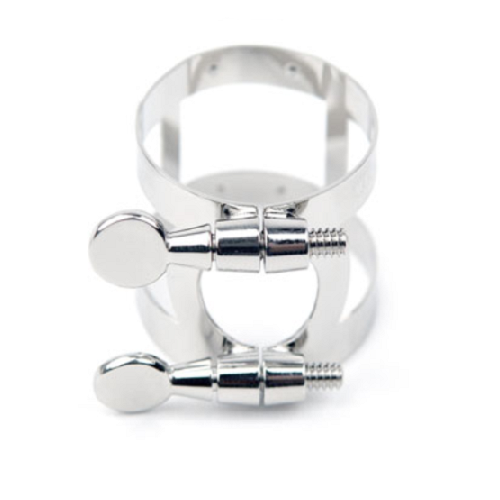 Rico Bb Clarinet Nickel Plated Ligature- RCL1LN - Poppa's Music 