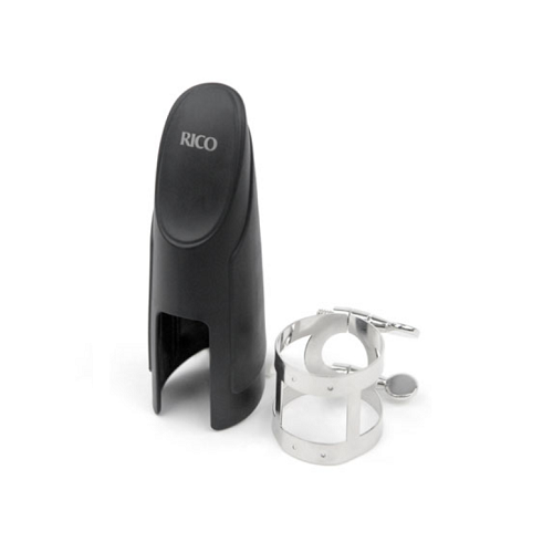 Rico Tenor Saxophone Ligature and Cap for Hard Rubber Mouthpieces - RTS1N - Poppa's Music 
