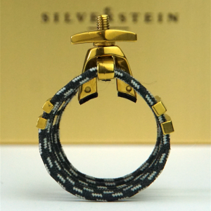 Silverstein Tenor Sax Ligature II - CRYO4 Gold - Poppa's Music 