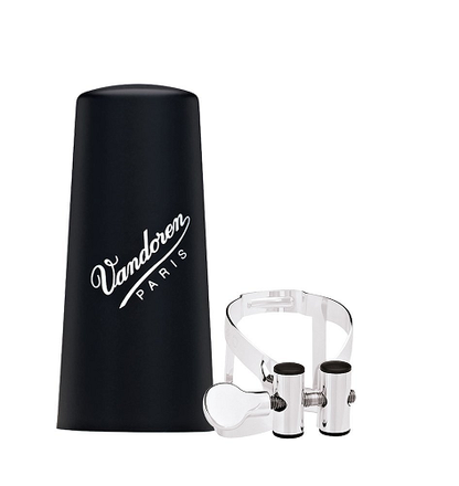 M/O Vandoren Ligature & Cap for Alto Clarinet Mouthpiece - Poppa's Music 