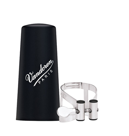 M/O Vandoren Ligature & Cap for Alto Clarinet Mouthpiece - Poppa's Music 