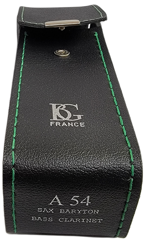 BG France Mouthpiece Case for Baritone / Bass Clarinet - A54 - Premium Mouthpiece Pouch from BG France - Just $18! Shop now at Poppa's Music
