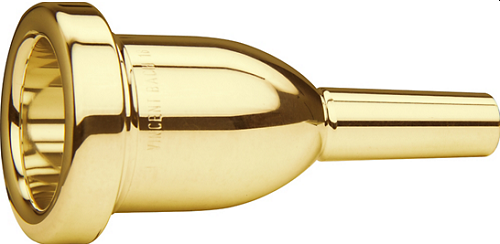 Bach Mega Tone Tuba / Sousaphone Gold Plated Mouthpieces -  K335GP - Poppa's Music 