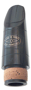 Clark W. Fobes San Francisco Bb Clarinet Mouthpiece - Poppa's Music 