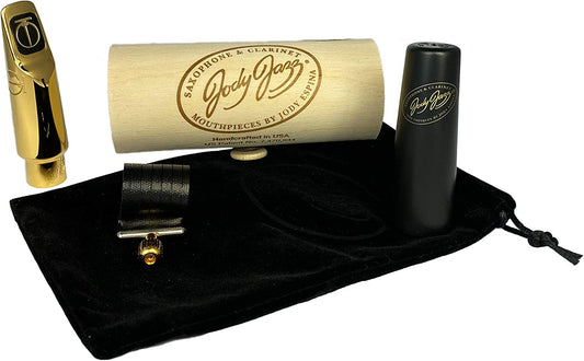 Jody Jazz DV Soprano Sax Gold Plated Mouthpiece - Poppa's Music 