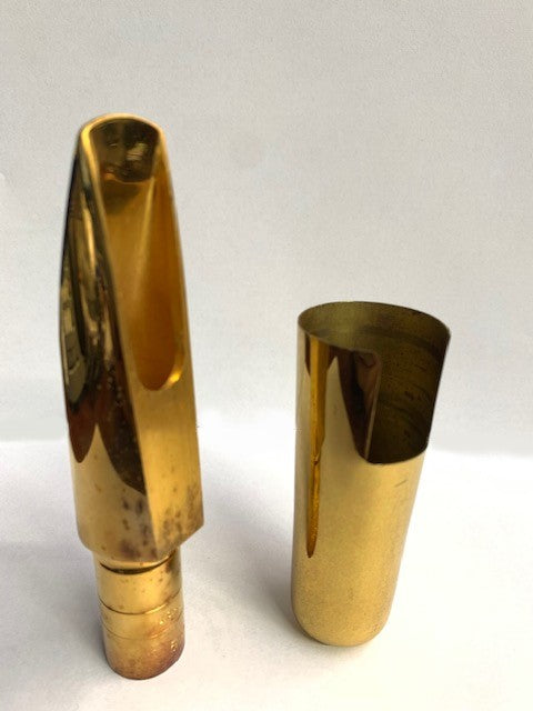 Otto Link Gold Plated Baritone Sax Mouthpiece - B-Stock - Poppa's Music 