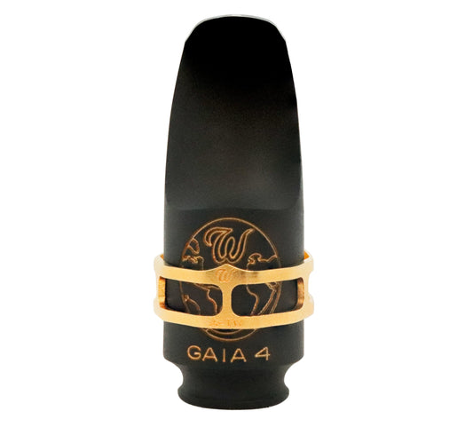 Theo Wanne GAIA 4 Soprano Saxophone Hard Rubber Mouthpiece - Poppa's Music 