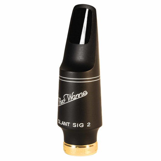 Theo Wanne SLANT SIG 2 Tenor Saxophone Hard Rubber Mouthpiece - Poppa's Music 