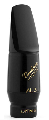 Vandoren Optimum Rubber Alto Sax Mouthpiece - Poppa's Music 