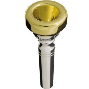 Yamaha Bass Trombone Mouthpiece Gold Plated Series - Poppa's Music 