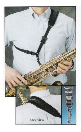 Neotech Saxophone Strap Neo Sling Regular with Swivel Hook - Poppa's Music 