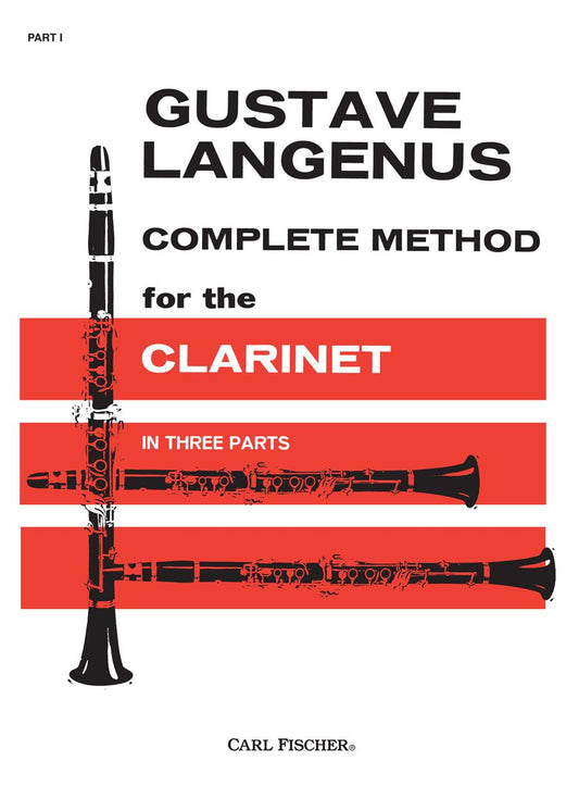 Langenus Complete Method for Bb Clarinet Part 1 - O1402 - Poppa's Music 