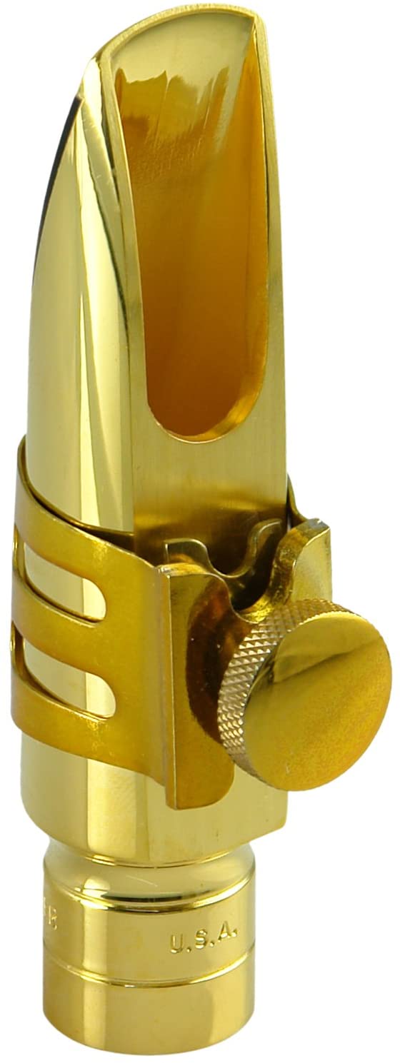 Otto Link Gold Plated Tenor Sax  Mouthpiece - Premium Tenor Saxophone Mouthpiece from Otto Link - Just $219.95! Shop now at Poppa's Music