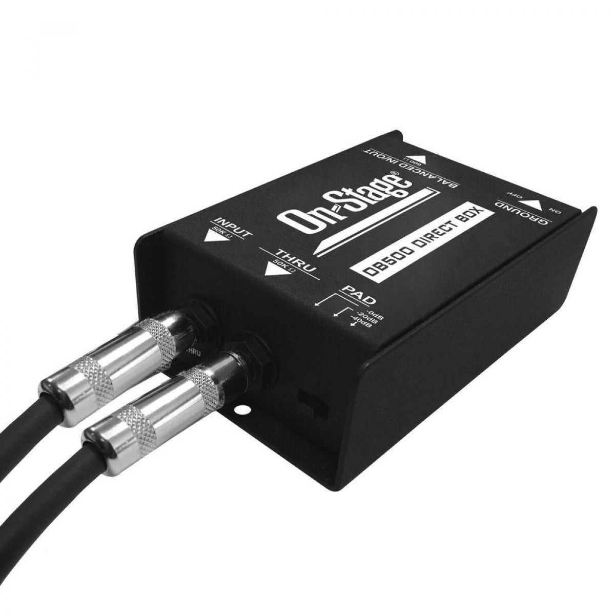 On-Stage DB500 Passive DI Box - Poppa's Music 