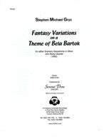 Fantasy Variations on A Theme of Bartok/Sax Part-SS2133 - Poppa's Music 