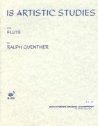 GUENTHER 18 ARTISTIC STUDIES FOR FLUTE - B359 - Poppa's Music 