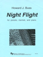 Night Flight for Piccolo, Clarinet & Piano - Buss - Poppa's Music 