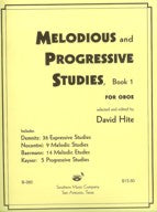 HITE MELODIOUS & PROGRESSIVE STUDIES FOR OBOE BK 1 - B380 - Poppa's Music 