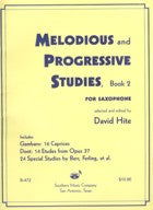 HITE MELODIOUS & PROGRESSIVE STUDIES FOR SAX BOOK 2 - B472 - Poppa's Music 