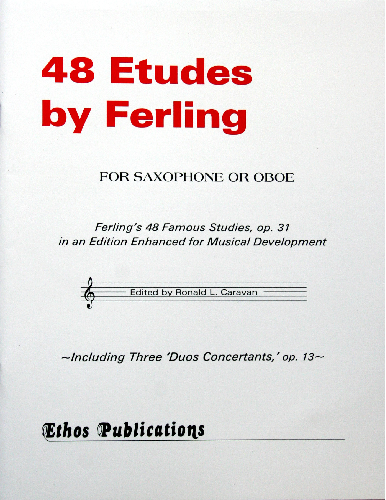 48 Etudes by Ferling for Saxophone or Oboe - Poppa's Music 